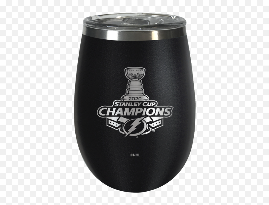 Tampa Bay Lightning Stanley Cup 2020 Champions 10 Oz Stealth Blush Wine Tumbler - La Kings 2014 Stanley Cup Champions Png,Stanley Cup Logo