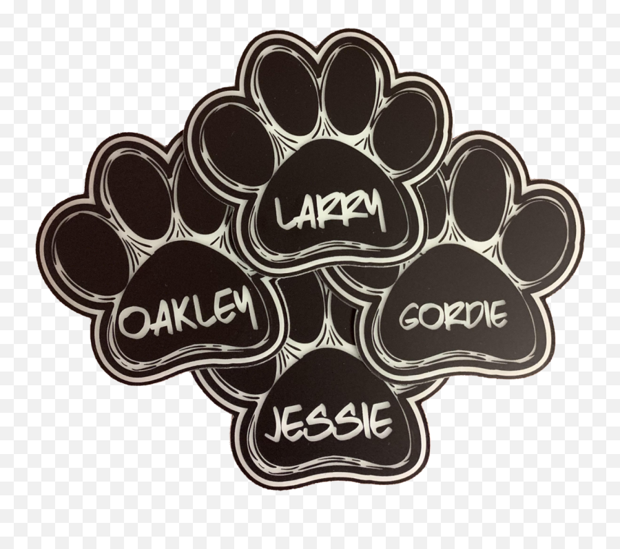 Personalized Gitd Dog Paw Patch - Paw Png,Dog Paws Png