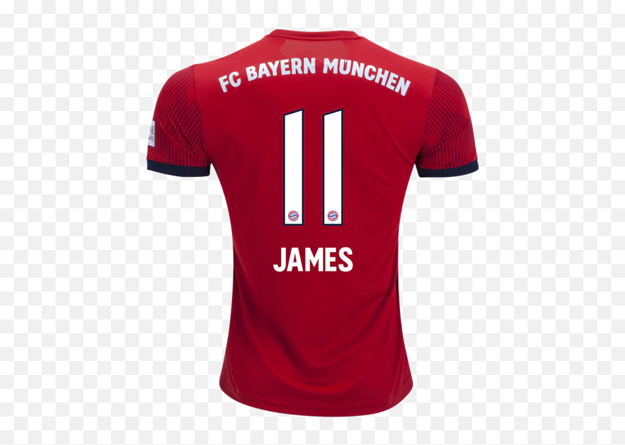 Bayern Munich Home James - Short Sleeve Png,James Rodriguez Png