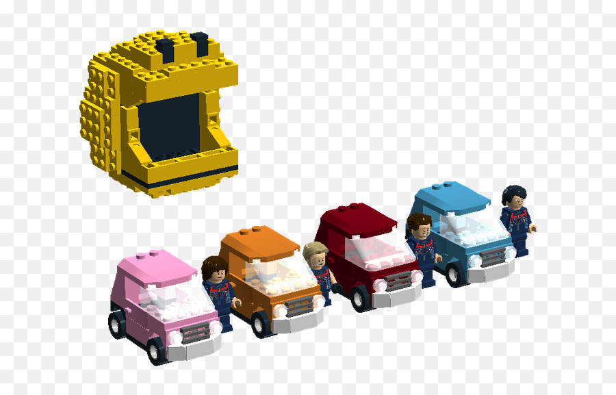 Download Hd Pac Man - Pixels Lego Adam Sandler Transparent Pac Man Ghost Cars Png,Lego Man Png