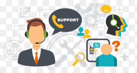Us Vector Png Clipart - Call Center Agent Infographic