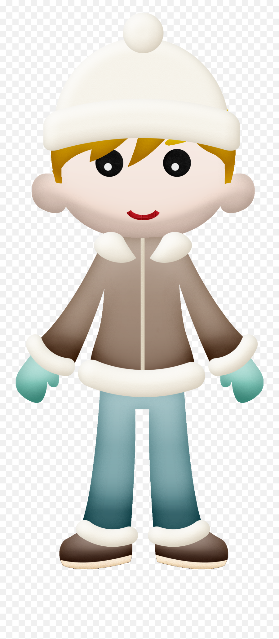 Clip Art - Boy Clipart In The Snow Png,Little Boy Png