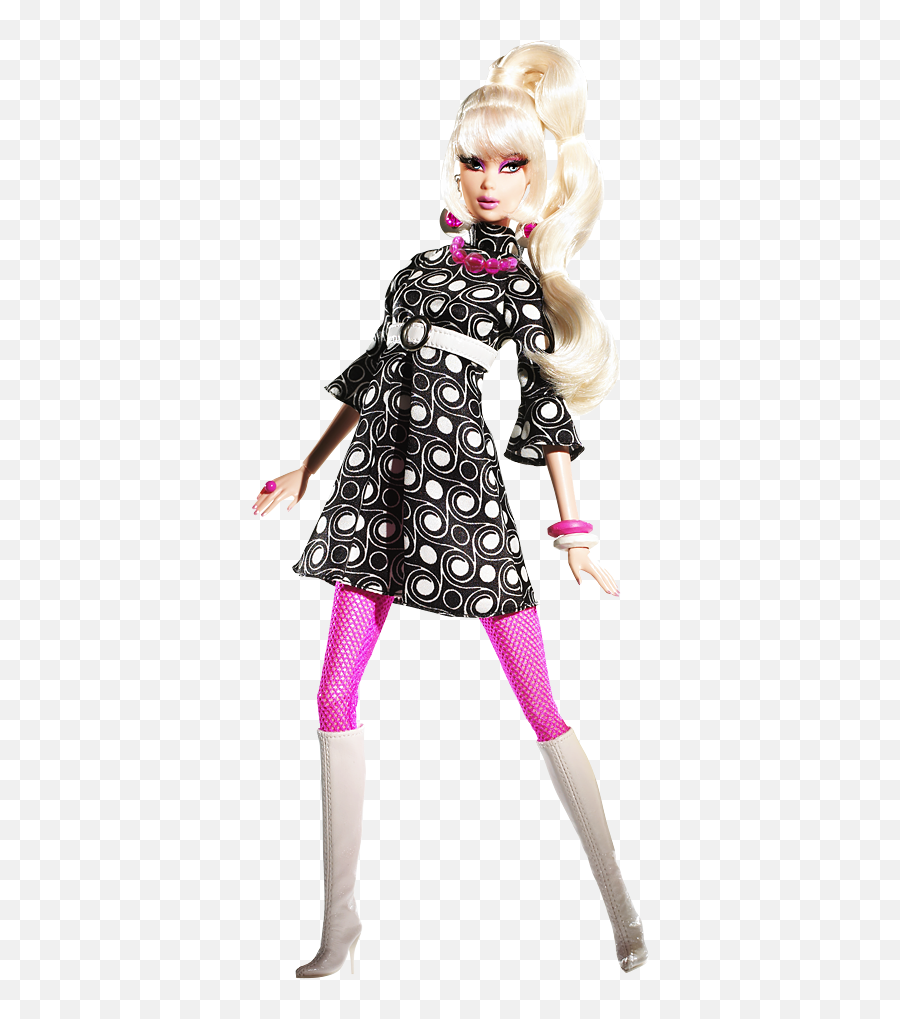 Barbie Doll Png Black And White - Pop Life Barbie,Doll Png