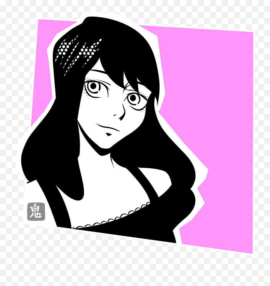 Simple Persona 5 Icon - Hair Design Png,Persona 5 Text Icon