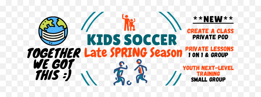 Children Spring Youth Soccer Programs Washington Dc - Language Png,Spring Season Icon