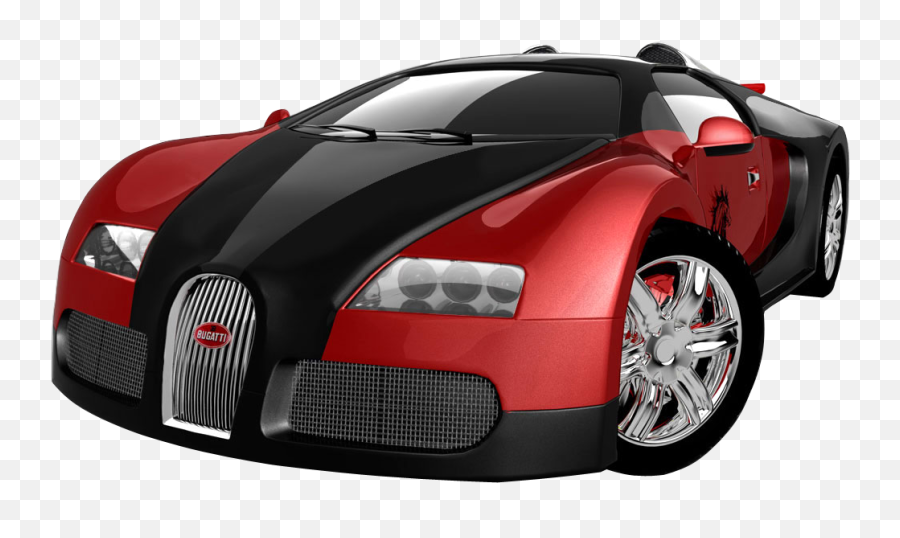 Red Sports Car Png 4 Image - Bugatti Veyron Red Png,Car Png