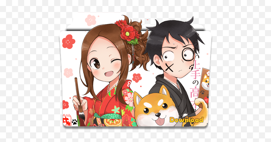 Karakai Jouzu No Takagi - San Ova Deviantart Karakai Jouzu No Takagi San Png,Shokugeki No Soma Folder Icon