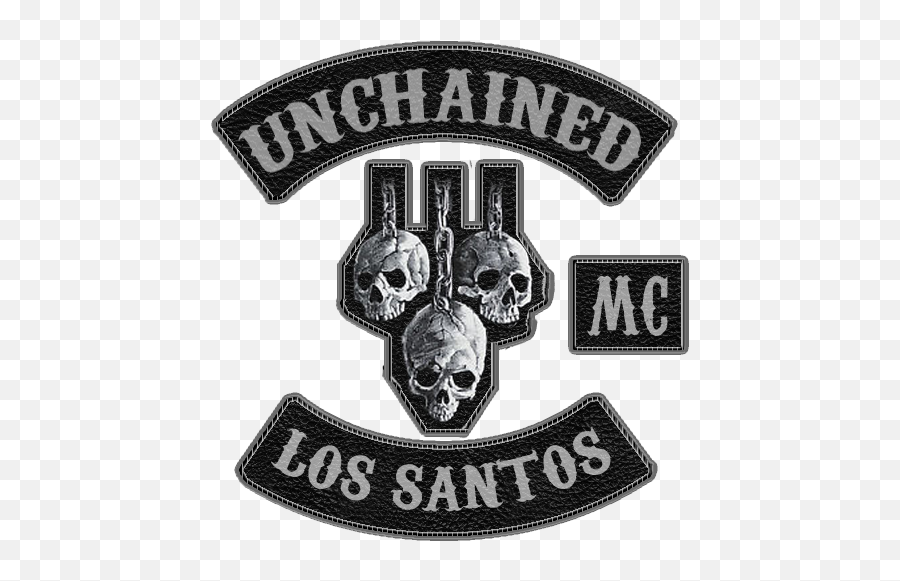 Unchained Motorcycle Club - Gta V Biker Patch Png,Mc Ride Png