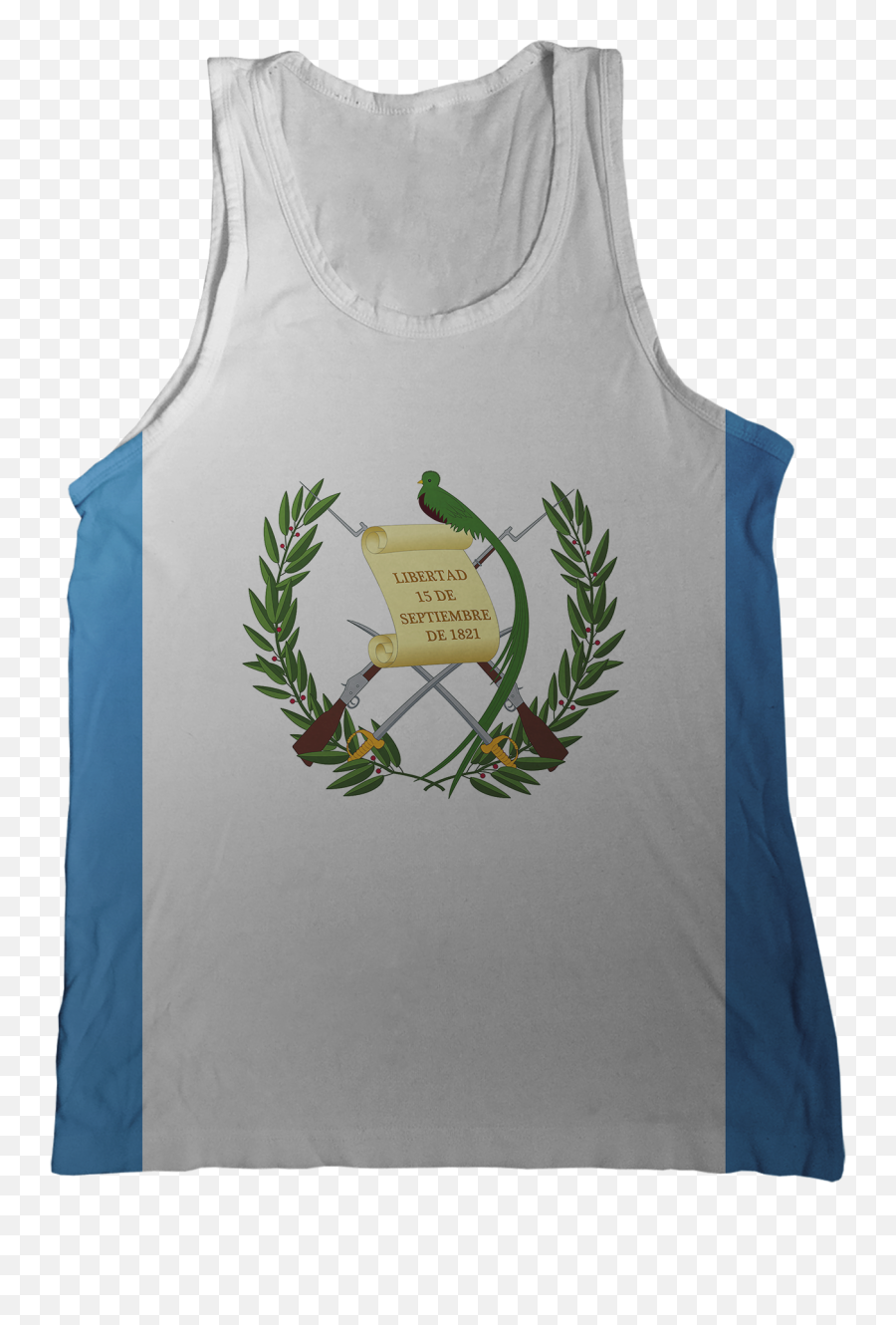 Download Guatemala Flag Tank Top - Guatemala Flag In A Guatemala Mission Trip Art Png,Guatemala Flag Png