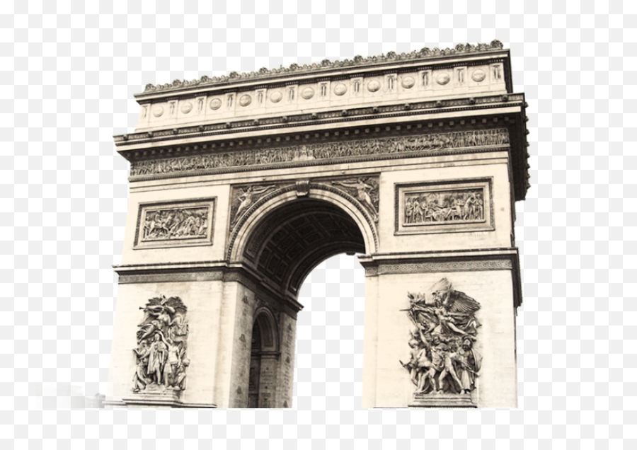Arc De Triomphe - Arc De Triomphe Png,Paris Png
