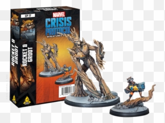 Marvel Crisis Protocol Rocket And Groot - Marvel Crisis Protocol Rocket And Groot Character Pack Png,Groot Icon