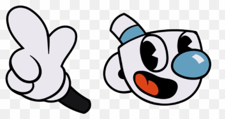 Cuphead Mugman Cursor - Sweezy Custom Cursors And Hand png