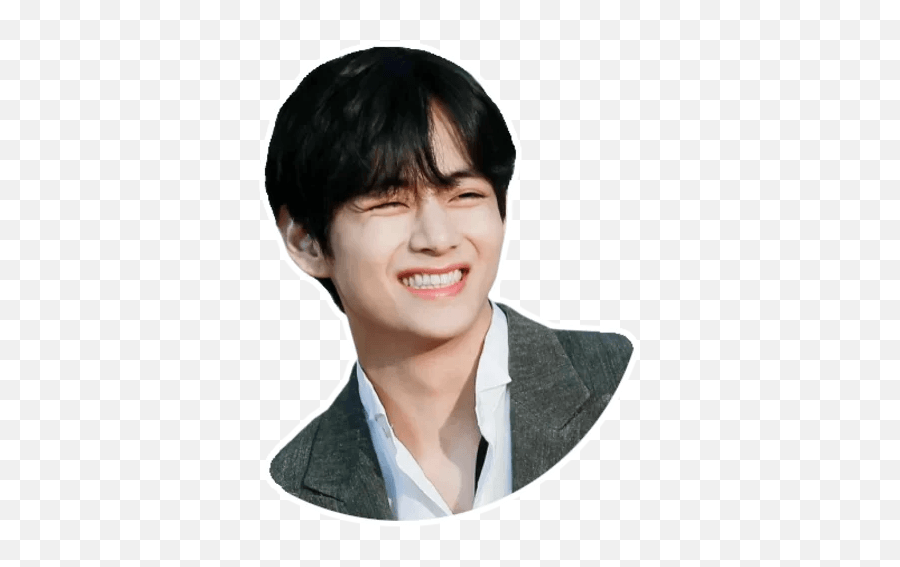 Taehyung - Telegram Sticker English Kim Taehyung Boxy Smile Png,Kim Taehyung Icon