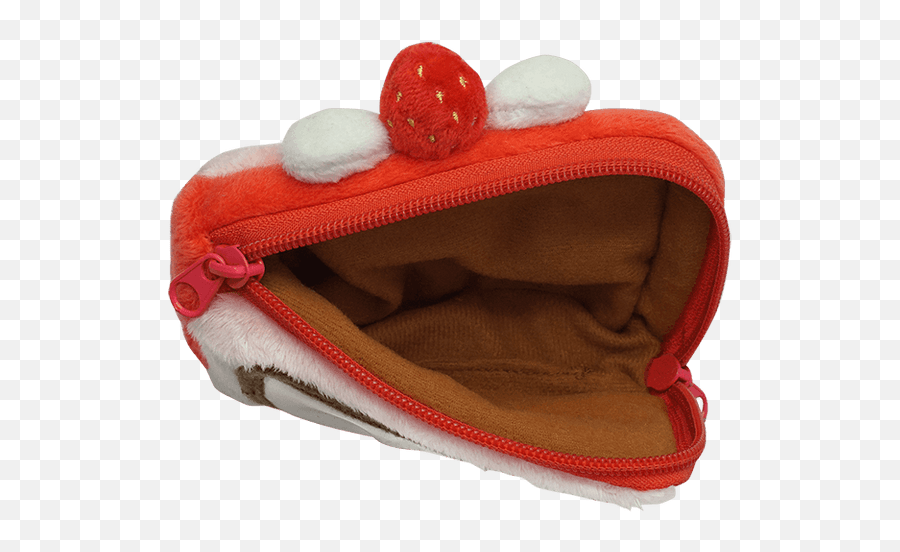 Pass Card Case Strawberry Shortcake With Zipper - Newsboy Cap Png,Icon Coin Purse Strawberry