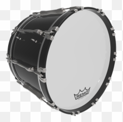 Ambassador Smooth Crimplock - Remo Marching Bass Drum Heads Png,Bass Drum Png