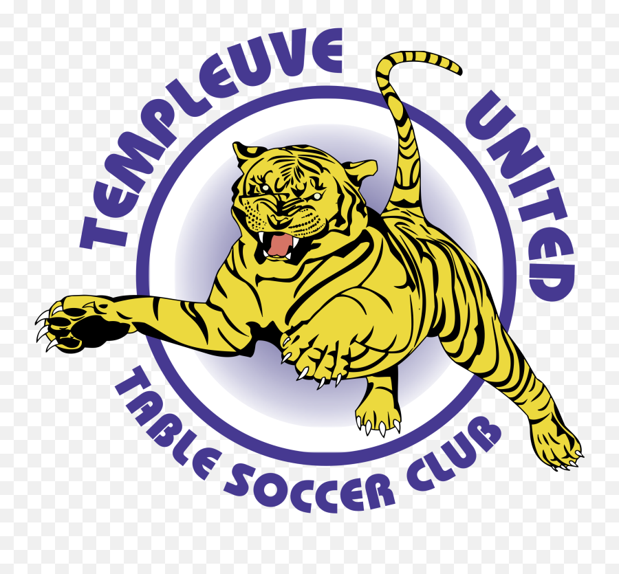 Templeuve United Table Soccer Club Logo Png Transparent - Ayso 214,Tiger Logo Png