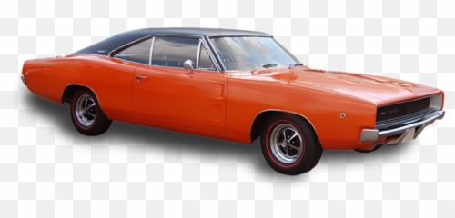 Orange Muscle Car Png Picture - Classic Car,Muscle Car Png
