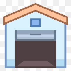 Car Garage Clip Royalty Free Stock - Open Door Clipart png