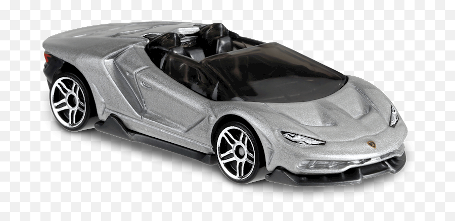 16 Lamborghini Centenario Roadster In Silver Hw Exotics - Hot Wheels Lamborghini Centenario Png,Lambo Transparent