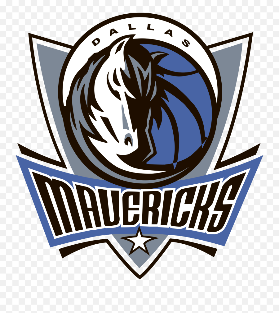 Dallas Mavericks Logos History Team And Primary Emblem - Dallas Mavericks Logo 2019 Png,All Nba Logos