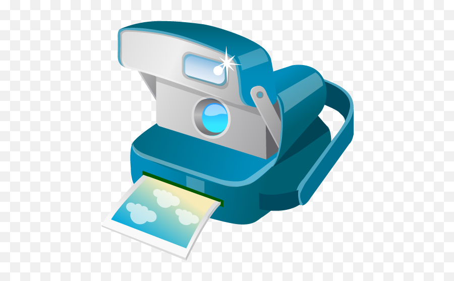 Polaroid Camera Icon - Summer Icons Png,Polaroid Camera Png