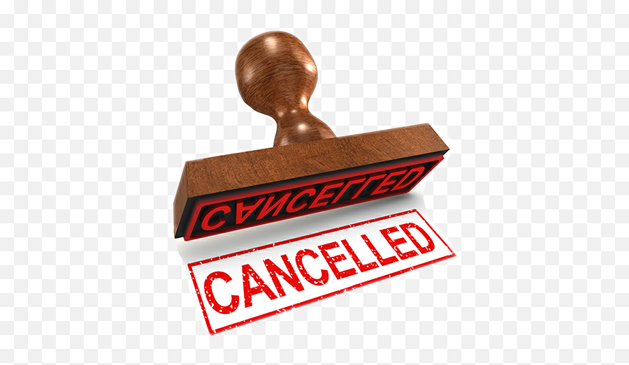 Download Hd Cancelled Rubber Stamp Transparent Png Image - Transparent Background Cancelled Stamp Png,Cancelled Png
