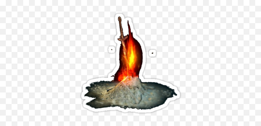 Download Hd Dark Souls Bonfire - Bonfire Png,Campfire Transparent