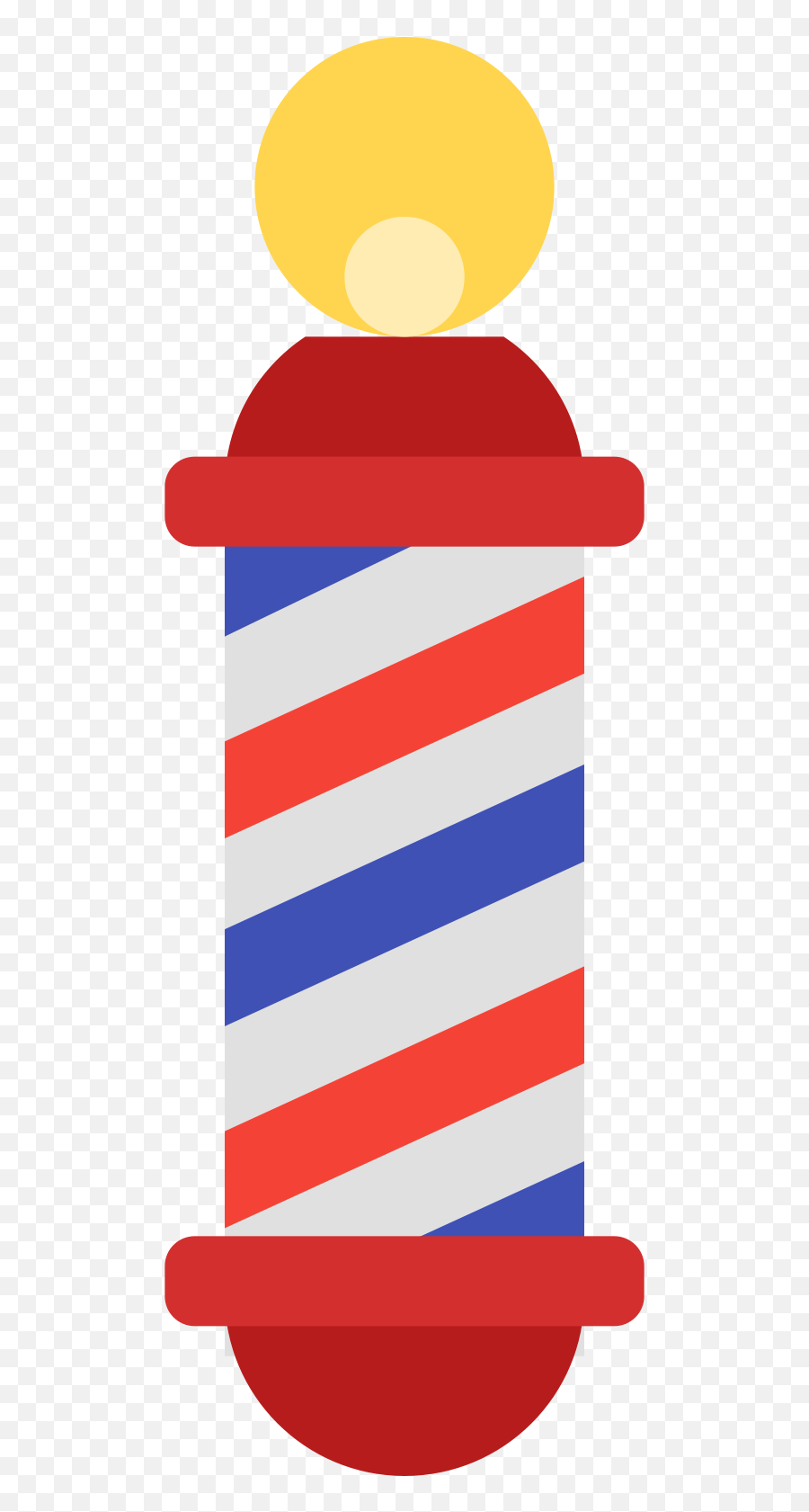 Barber Pole Icon Clipart - Full Size Clipart 2066452 Flag Png,Barber Pole Png