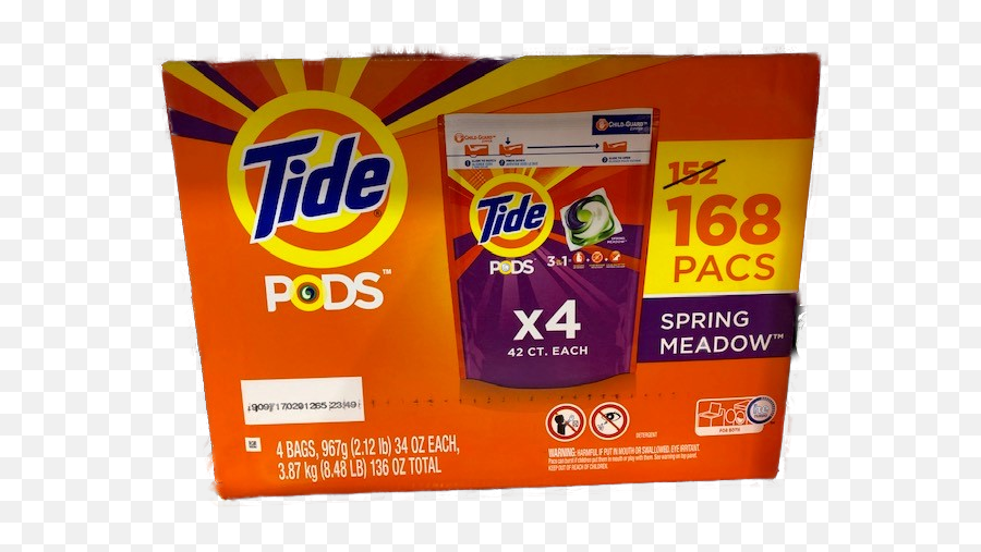 Tide Pods Spring Meadow 168ct 1322497c - 5274 Tide Pods Costco Png,Tide Pod Png