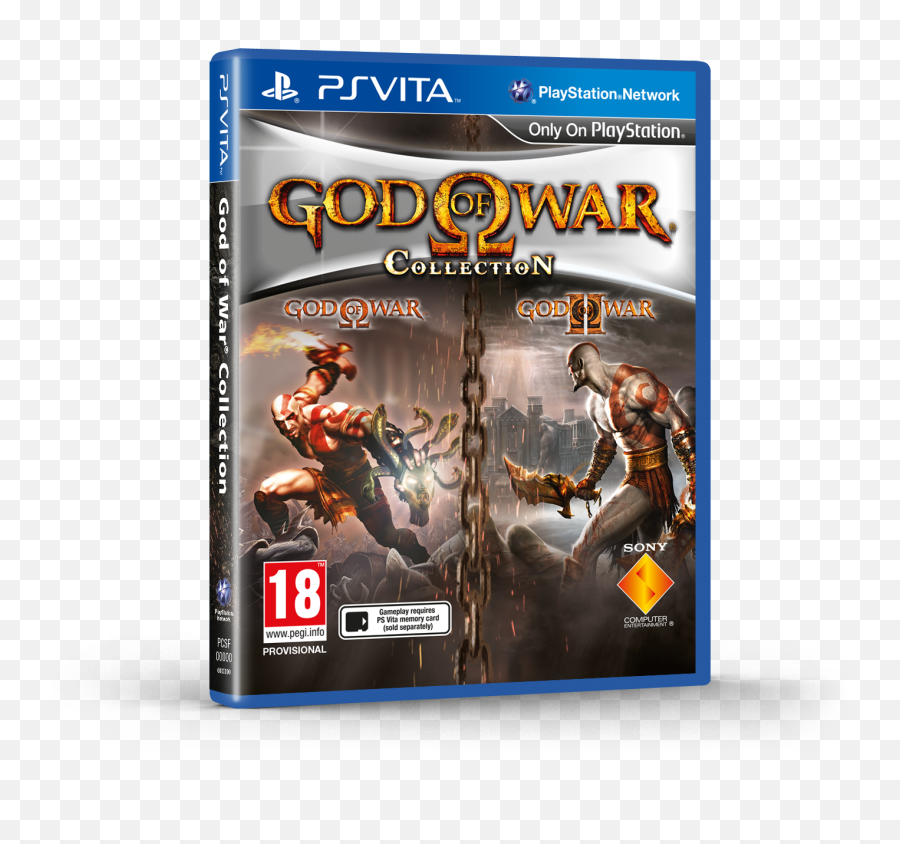 God Of War Kratos - God Of War Collection Ps Vita Cover Png God Of War Hd Collection,God Of War Kratos Png