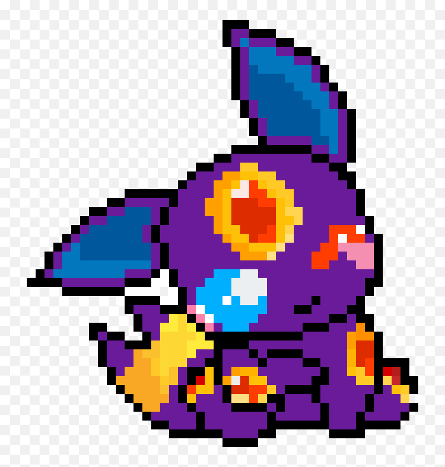 Pixilart - Umbreon Espeon By Nivioarts Pokemon Pixel Art Png,Espeon Png
