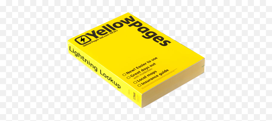 Yellow Pages Book Png - Yellow Pages For Web Services,Book Pages Png