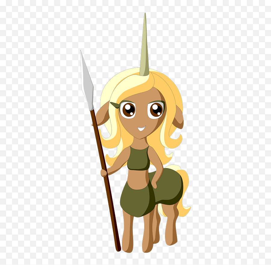 Clipart - Dibujo De Centauro Mujer Png,Warrior Transparent