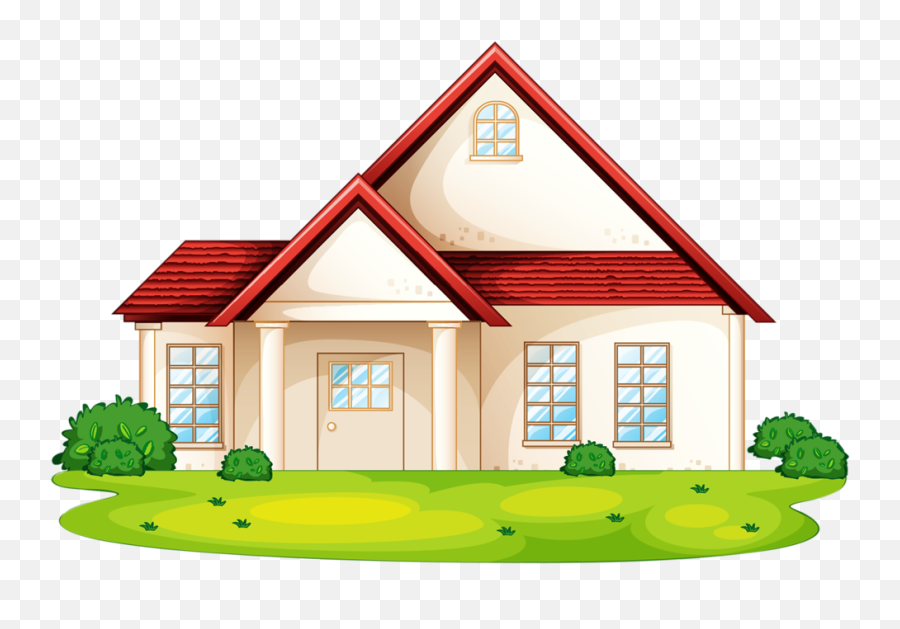 Dream House Png All - House With Family Clipart,House Clipart Png