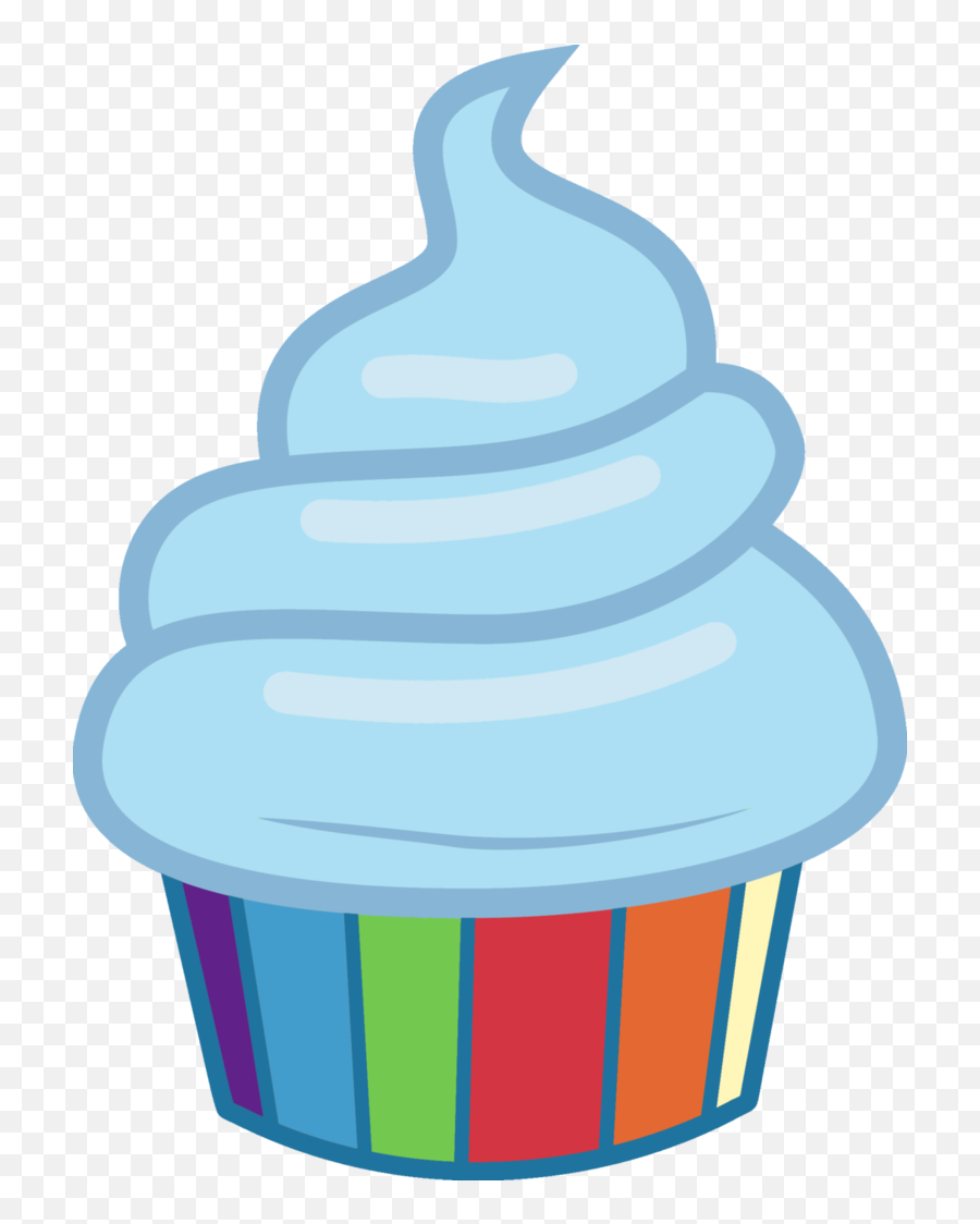 Cupcake Png Transparent - Rainbow Dash Cupcake By Magicdog93 Mlp Rainbow Dash Cupcake,Rainbow Dash Transparent