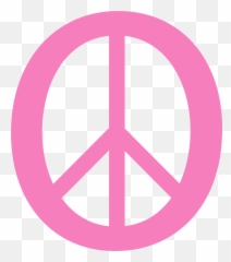 Peace Sign Hand Png - Vector Freeuse Download Peace Pink Sign Transparent