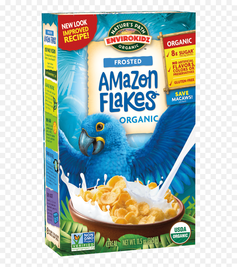 Amazon Flakes - Natureu0027s Path Envirokidz Amazon Flakes Png,Cereal Png