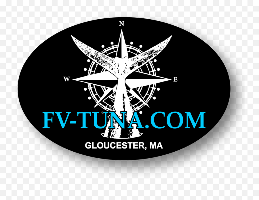 Tuna Tail Compass Rose Fv - Tunacom Sticker Tuna Png,Transparent Compass Rose