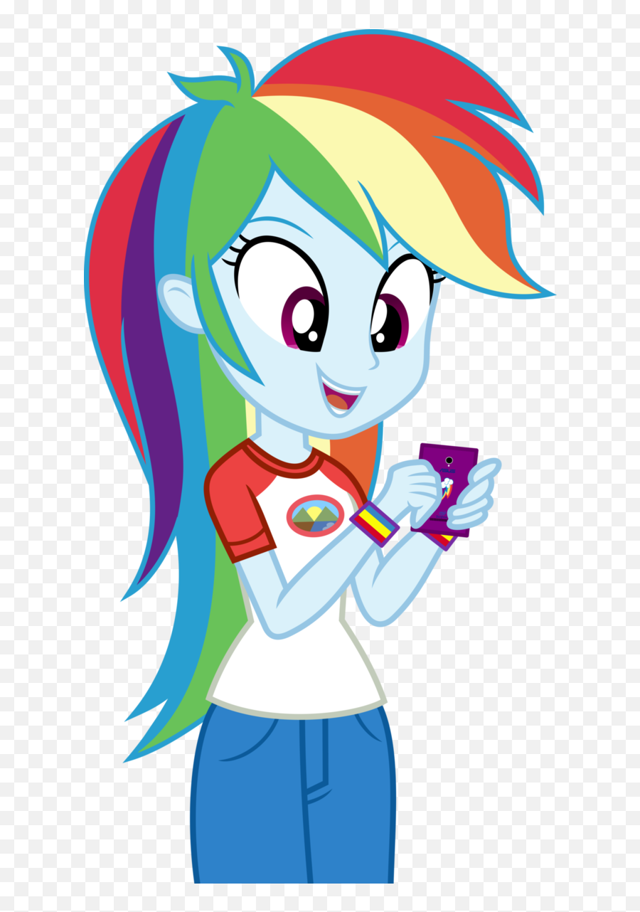 Mlp Eqg 4 Rainbow Dash Vector By Luckreza8 - Mlp Eqg Rainbow My Little Pony Equestria Girls Rainbow Dash Legend Of Everfree Png,Rainbow Vector Png