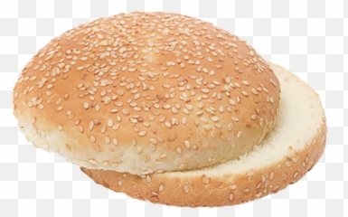 Download Big Hamburger Bun With Sesame - Msainio Bandels Su Sezamu Png,Bun Png
