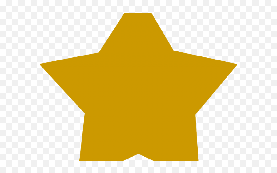 Gold Stars Png - Large Gold Stars Png On Single Star Star With Soft Edges,Gold Stars Png