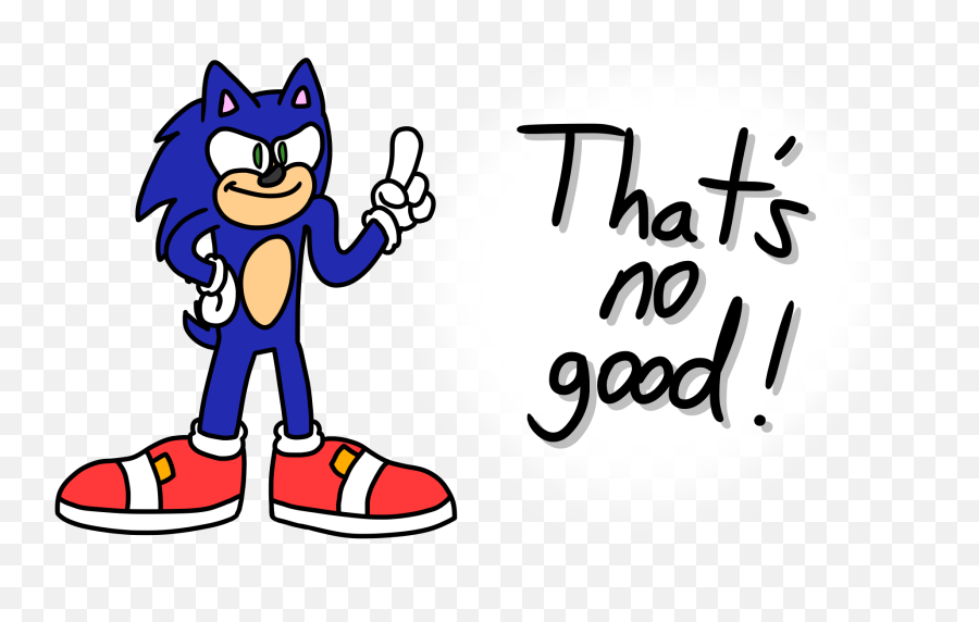 Drew My Favorite Sonic Rendition With - Fictional Character Png,Sonic Head Png