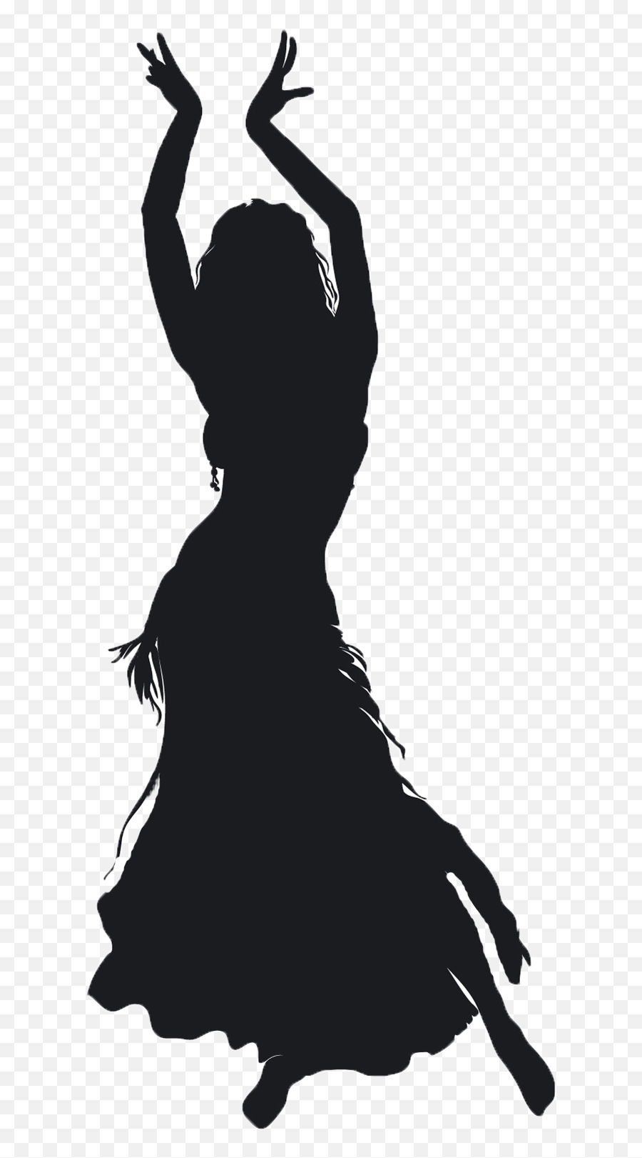 Belly Dance Silhouette Royalty - Free Dancing Png Download Belly Dance Png,Dancer Png