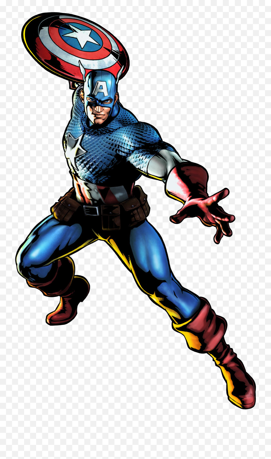 Captain - Ultimate Marvel Vs Capcom 3 Captain America Png,Captain America Comic Png