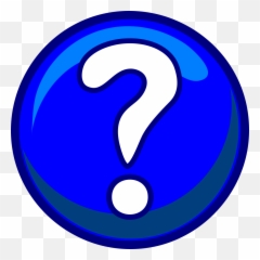 Clip Art Free Clipart Images - Blue Question Mark Button png