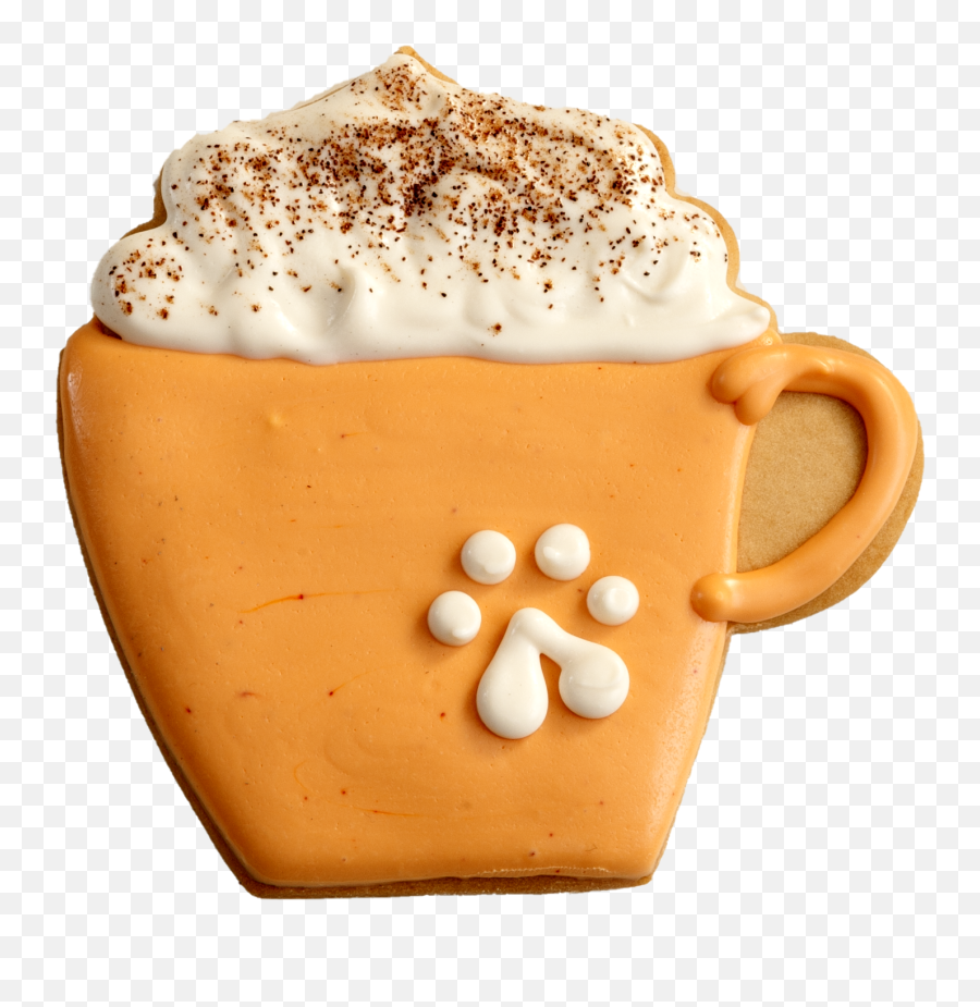 Pumpkin Spice Latte Cookie Mug - Three Dog Bakery Serveware Png,Pumpkin Spice Latte Png