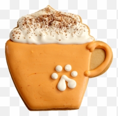 Pumpkin Spice Latte Cookie Mug - Three Dog Bakery Serveware Png,Pumpkin Spice Latte Png