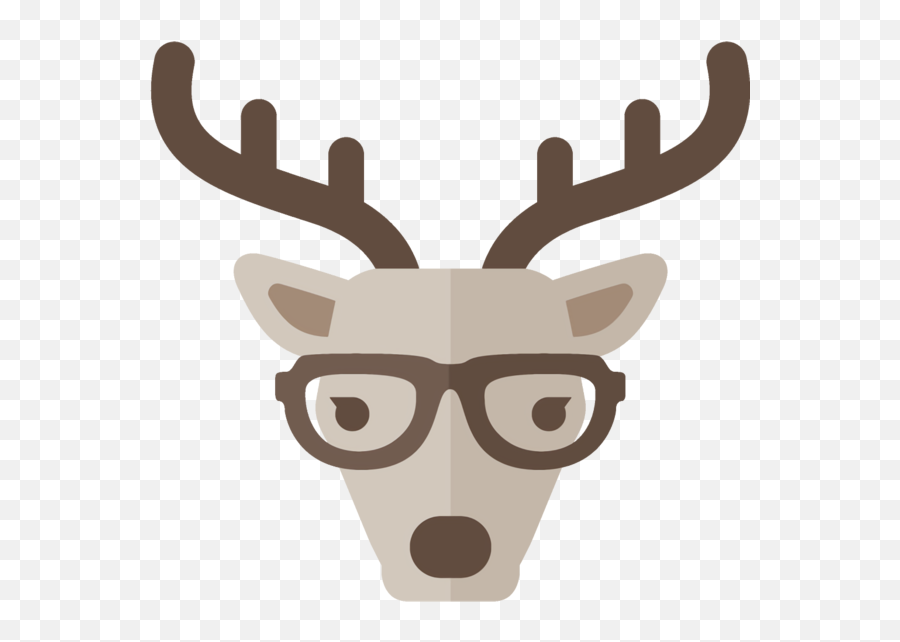 Christmas Head Deer Antler For Reindeer - 1026x960 Reindeer Glasses Png,Christmas Antlers Png