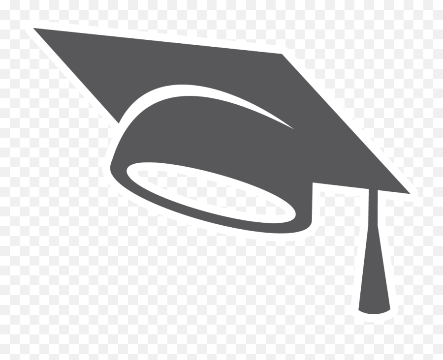 Graduation Cap Vector Transparent Png - Graduation Cap Gray Clipart,Graduation Cap Vector Png