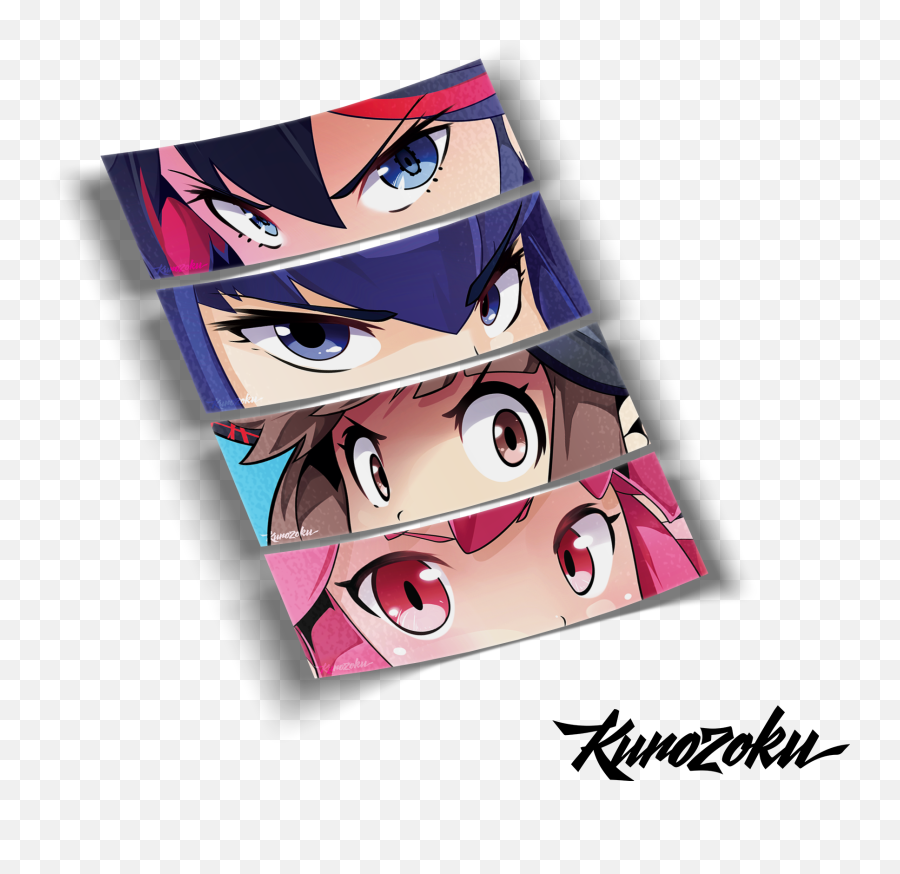 Kill La Eyes Slap - Peeker Stickers Kill La Kill Png,Kill La Kill Png